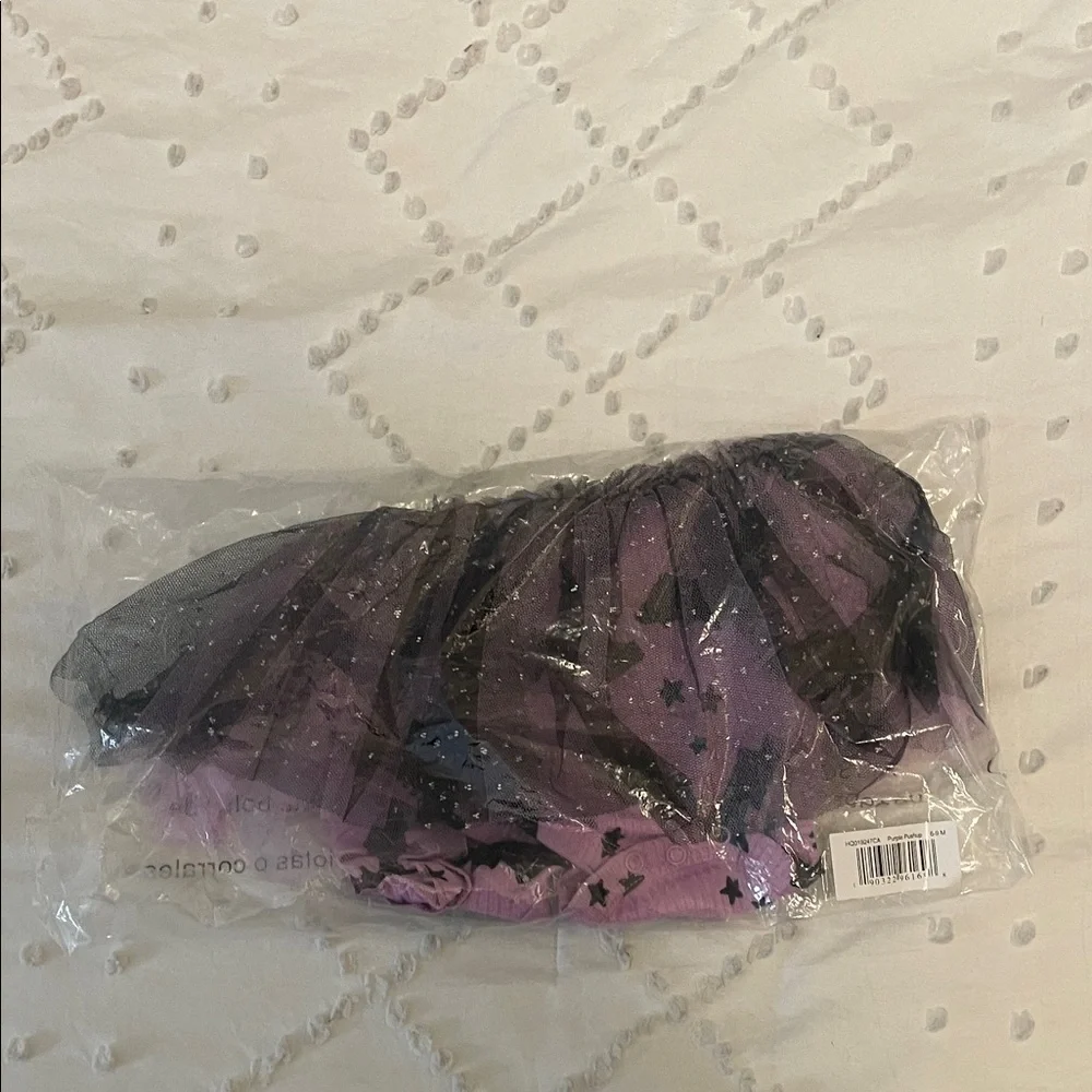 Charming Bat Print Kids Halloween outfit nwt 6-9 months